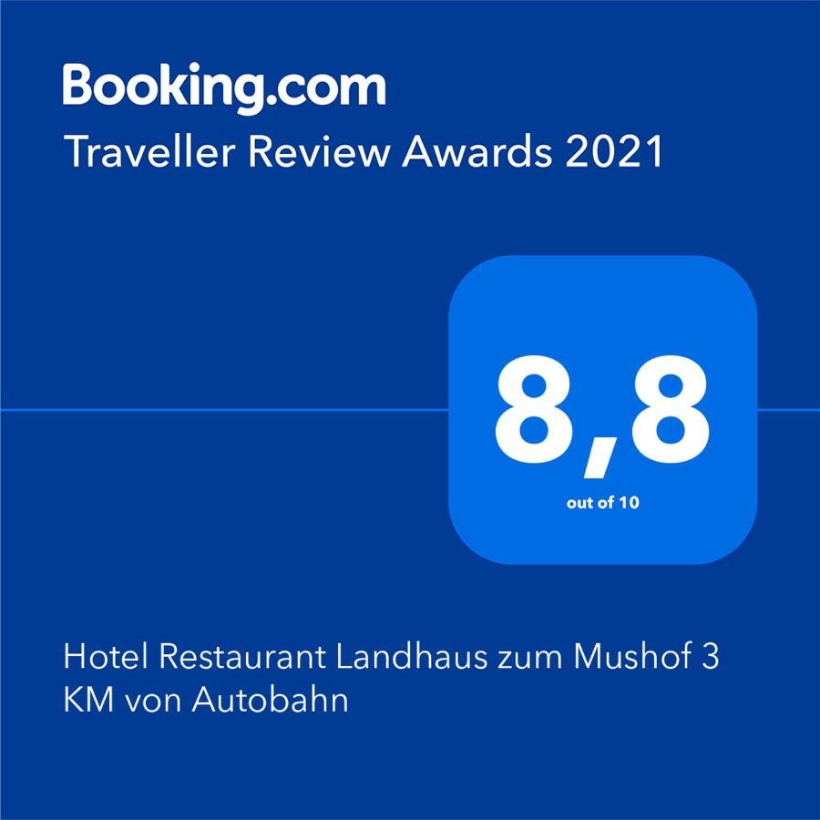 Landhaus Zum Mushof Hotel Wethen Εξωτερικό φωτογραφία